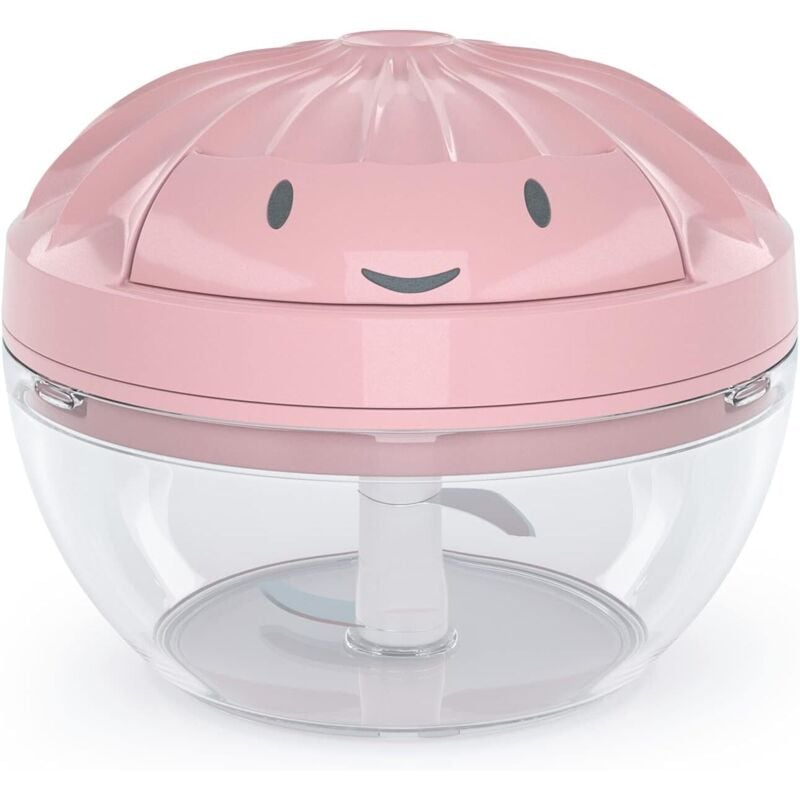 Easy Pull Food Chopper, Küchenroboter, Gemüseschneider, Mixer, Obstzerkleinerer, Babynahrung, Gemüse, Kräuter, Zwiebeln, Knoblauch (S-200 ml)