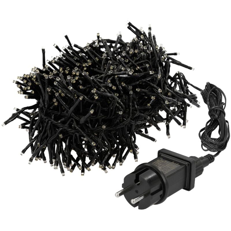 Led Büschel Lichterkette 4,2m 576 LEDs Warmweiß, Strombetrieb, IP44 Wasserdicht, Innen/Außen, Weihnachtsbeleuchtung Weihnachtsbaum Cluster