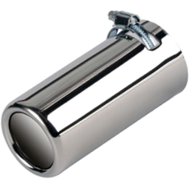 Edelstahl-Auspuffblende - rund - passend für 43-56 mm