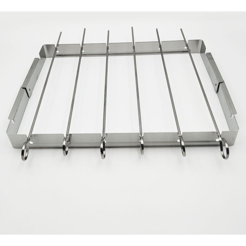 Edelstahl-Grill, langlebige Grillwerkzeuge für den Haushalt, einfacher Grill, tragbarer Grill für Camping, Grillzubehör