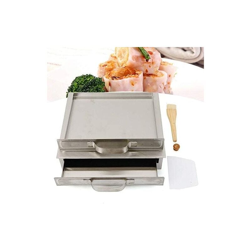 Edelstahl Reis Nudel Dampfer Reis Rolle Dampfer Dampfer Darm Pulver Nudel Rolle Dampfer Maschine chinesische Restaurant Reis Rolle Liebhaber