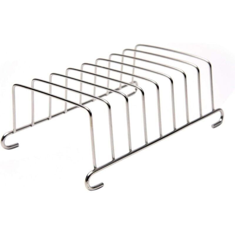 Edelstahl-Toaster, 8-Scheiben-Toaster, Toastständer, Brotscheibenständer, Tischständer, Zubehörset für die Heißluftfritteuse