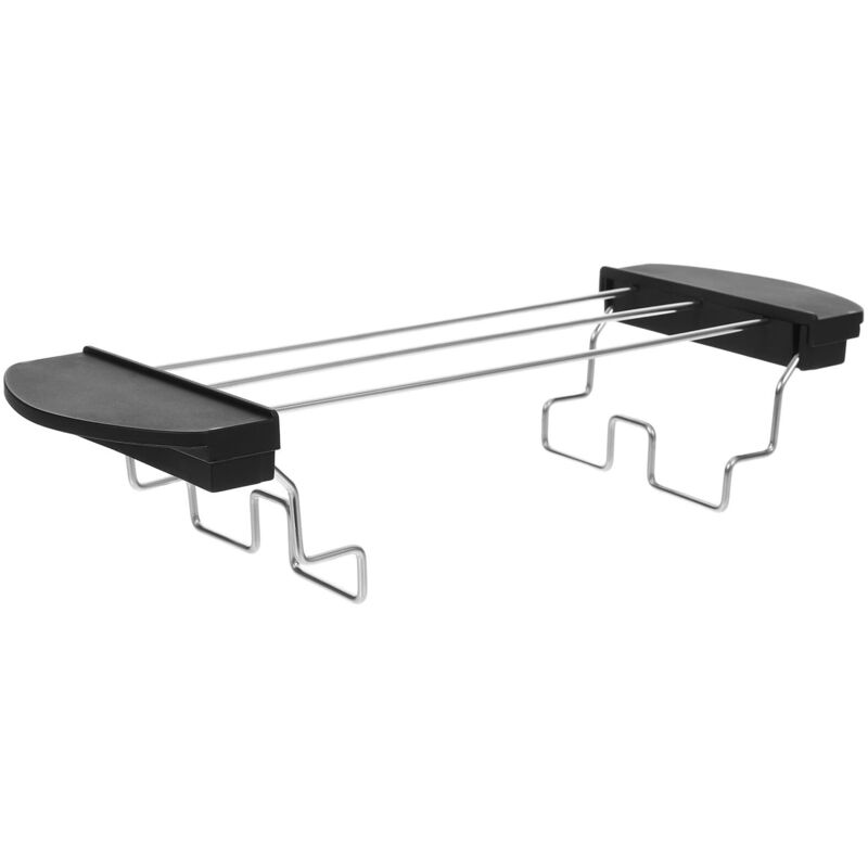 Edelstahl-Toaster mit Verbrühschutz, praktisches Küchenzubehör, ideal zum Toasten und Grillen, leicht zu reinigen, Maße 26 x 9,2 x 9 cm