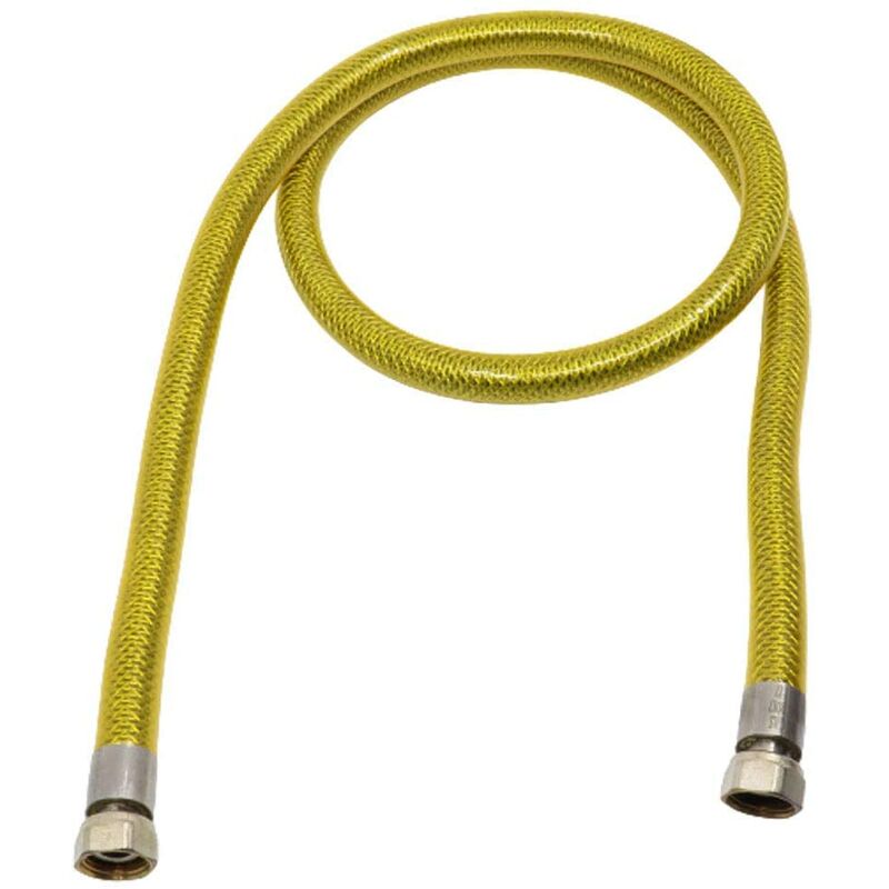 Edelstahlgasrohr mit flexiblen Küchen und Uni en 14800 -Kochfeld und Kochfeld - 150 cm