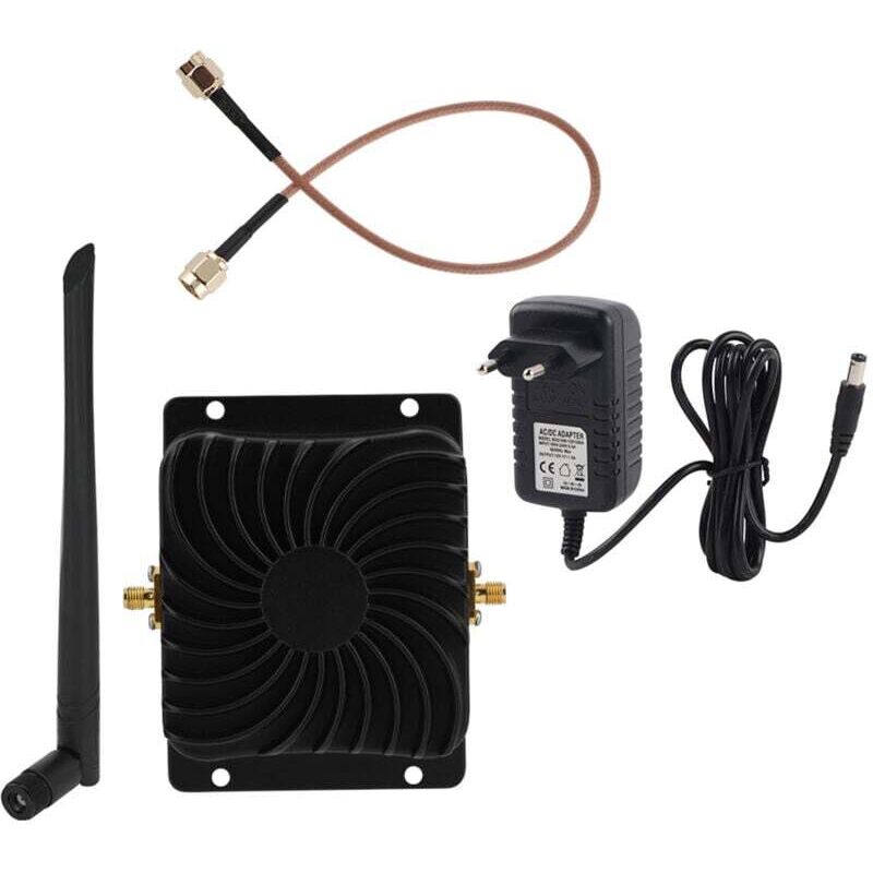 EDUP EP-AB003 2,4-GHz-8-Watt-Breitbandverstärker/WLAN-Signalverstärker für WLAN-Router (EU-Stecker)