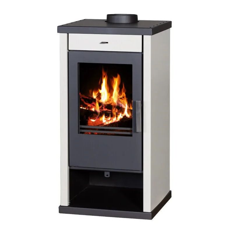 V05 - eek a+ Kaminofen Victoria Vanessa Lux - 12.0 kW - Bordeaux