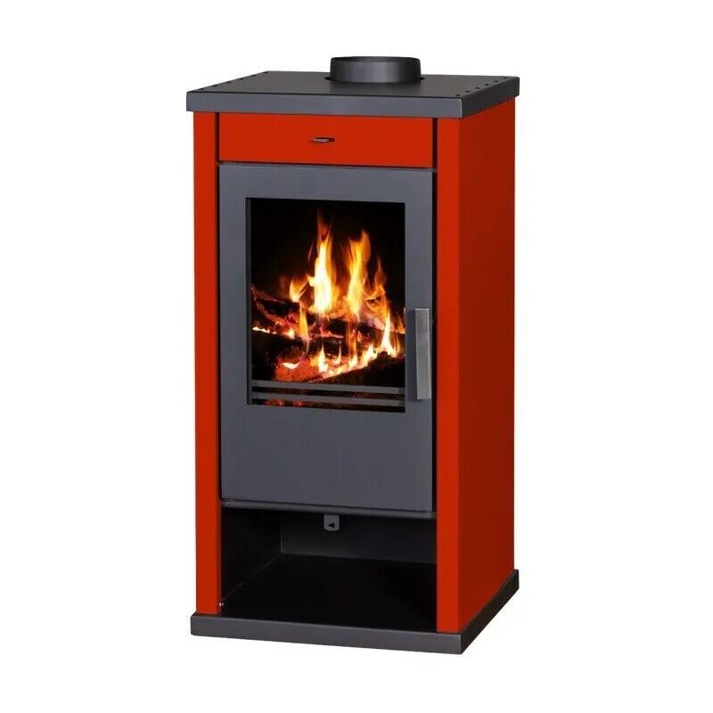 V05 - eek a+ Kaminofen Victoria Vanessa Lux - 12.0 kW - Ivory