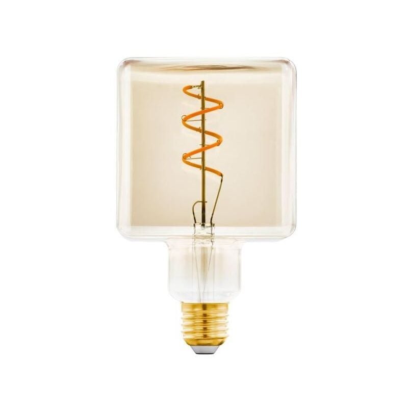 Eglo - led Leuchtmittel Würfel E27 4W amber Leuchtmittel
