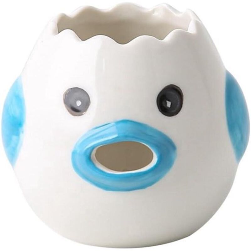 Eiertrenner – Küchenutensil für Eigelb und Eiweiß – 1 Stück – Blau