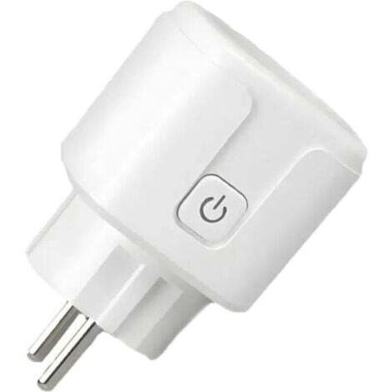 EIGHTREE WLAN-Smart-Steckdose, 16 A, 3680 W, kompatibel mit Alexa, Google Home und SmartThings, Energieverbrauchsüberwachung, 2,4-GHz-WLAN