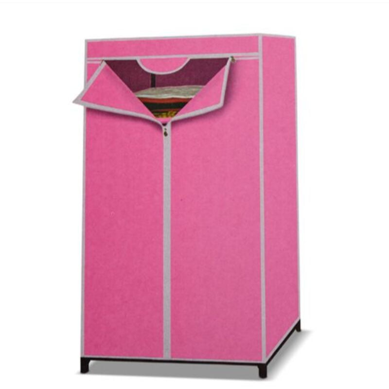 Einfache Kleiderschrankhülle, Haushalt-Kleiderschrank, Schlafzimmer-Stoff-Kleiderschrank, minimalistische Kleidungsaufbewahrung, Kleiderhaken