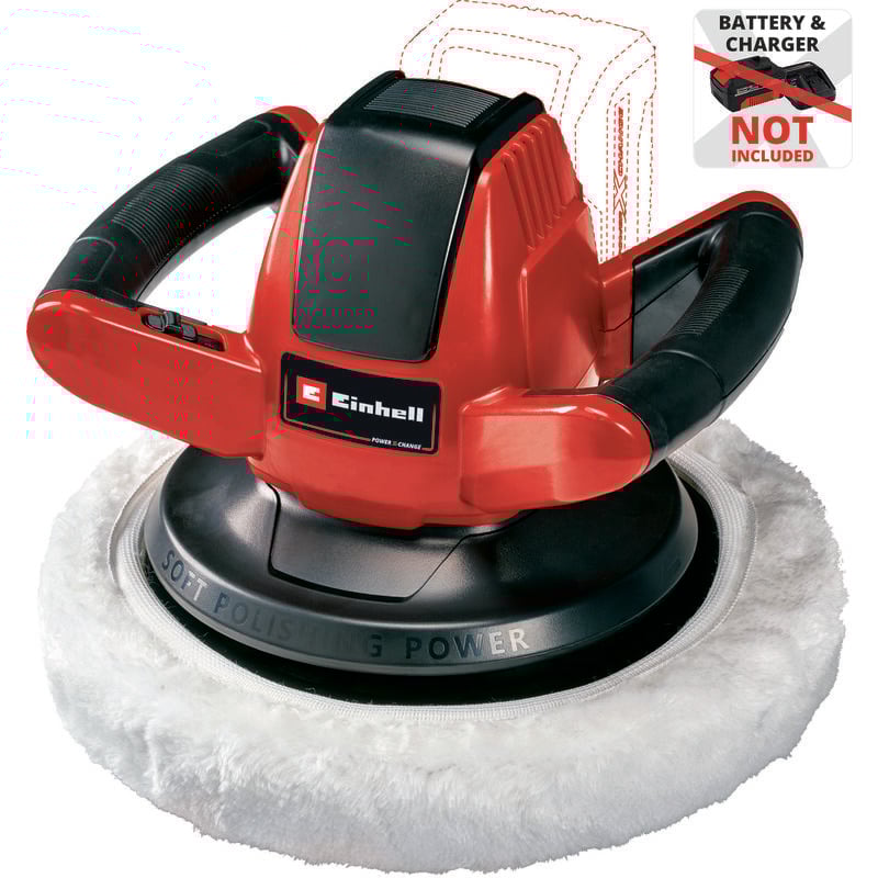 Ge-cb 18/254 Li - Solo Power X-Change 2093301 Akku Poliermaschine 2500 U/min (max) 254 mm - Einhell