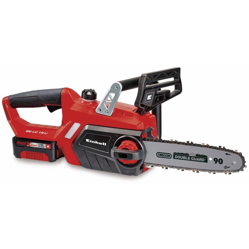 Einhell Akku Kettensäge GE-LC 18/25 Li 3 Ah Set 25 cm Schwertlänge Kettensäge