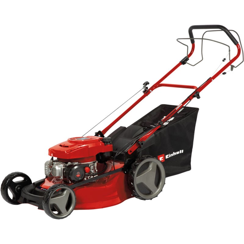 Einhell - Benzin-Rasenmäher gc-pm 51/3 s hw (2.7 kw, 4-Takt-Motor, 51 cm Schnittbreite, bis zu 1800 m², abschaltbarer Hinterradantrieb, 6-stufige