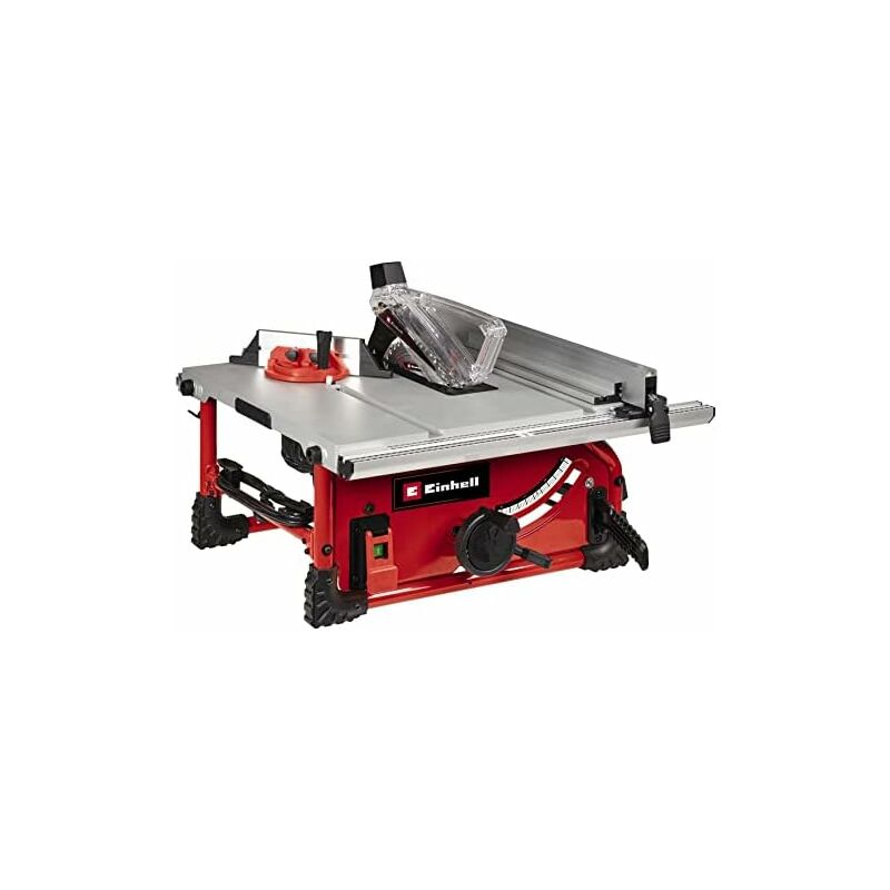 Einhell - Tischkreissäge de te-ts 254 t (2000 w, Sanftanlauf, Haupttisch de Al, Bördeltisch de, Parallelanschlag, Parallelanschlag, Winkelanschlag,