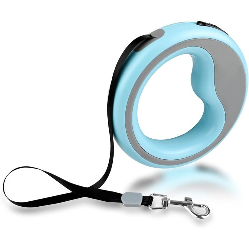 Einziehbare Hundeleine, 360 Grad knotenlose freihändige Hundeleinen 2,5 m, einziehbare Hundeleine, einziehbare Katzenleine, Haustierleine, für kleine