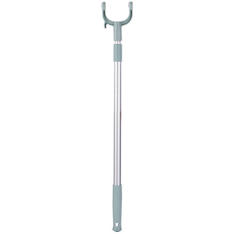 Einziehbare Kleiderstangen, verstellbare Kleidergabel mit Kleiderbügel, Kleiderbügel aus Aluminiumrohr