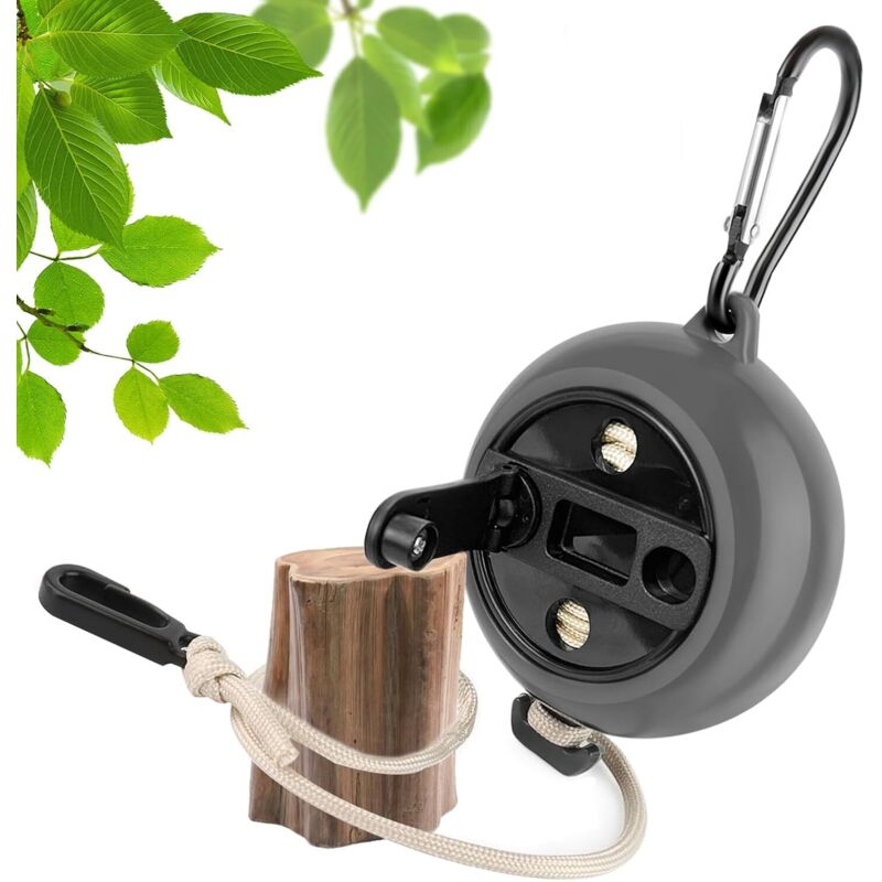 Einziehbare Reise-Wäscheleine, 10 m, tragbare Wäscheleine, Camping-Wäscheleine, Kleiderbügel, Reise-Schlafsaal, Outdoor, verstellbare Trockenleine