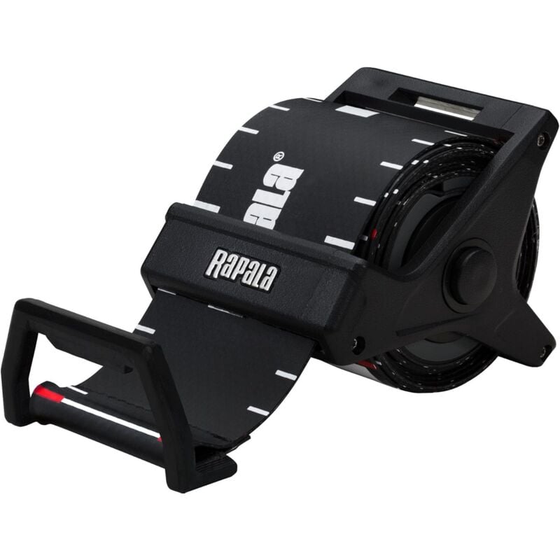 Einziehbares RCD-Rolllineal – Angelausrüstung – 120 cm Maßband – federbelastetes Maßband – wasser- und UV-beständige Oberfläche – große Indikatoren –