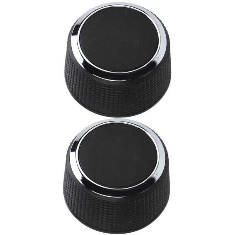 Ej.life - 2 Stück Autoradio-Knöpfe Ersatz, Lautstärkeregler Knopf Autoradio Klimaanlage Knopf Schalter Steuerknopf 22912547 Ersatz für Suburban