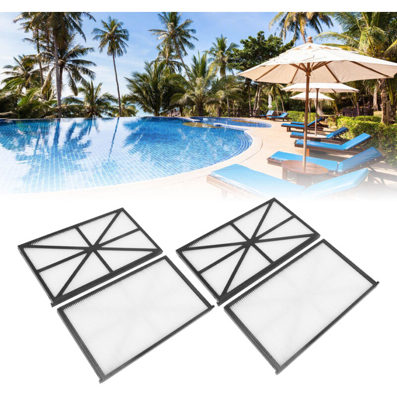 Ej.life - 4 Stück Roboter Pool Reiniger Filter Tigershark Aquavac Rcx70101 Tiger Shark Pool Element Gefiltert Sharkvac Reinigung für Reinigung