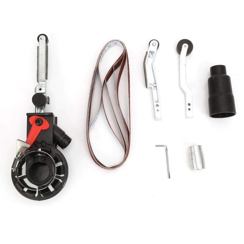 Ej.life - Bandschleifer Adapter Bandschleifer Schleifkopf Adapter Mini Elektro Winkelschleifer Bandschleifer Kopfaufsatz für Elektro