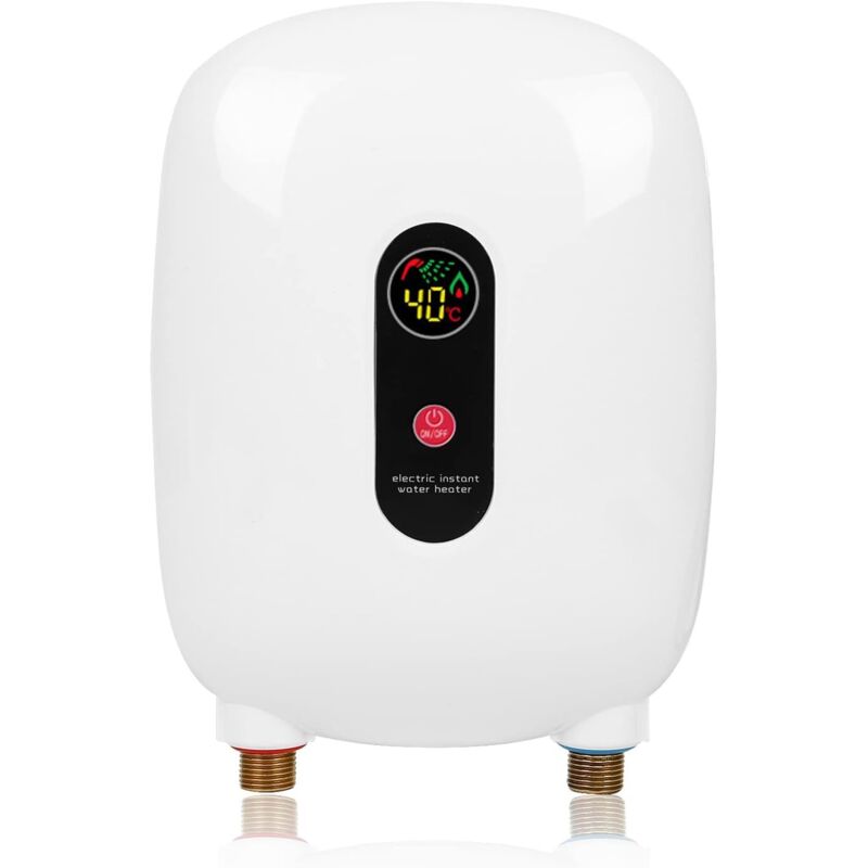 Durchlauferhitzer, elektrischer Durchlauferhitzer, 220 v, 3500 w, Durchlauferhitzer mit LCD-Display zur Bereitstellung von Warmwasser für Waschbecken