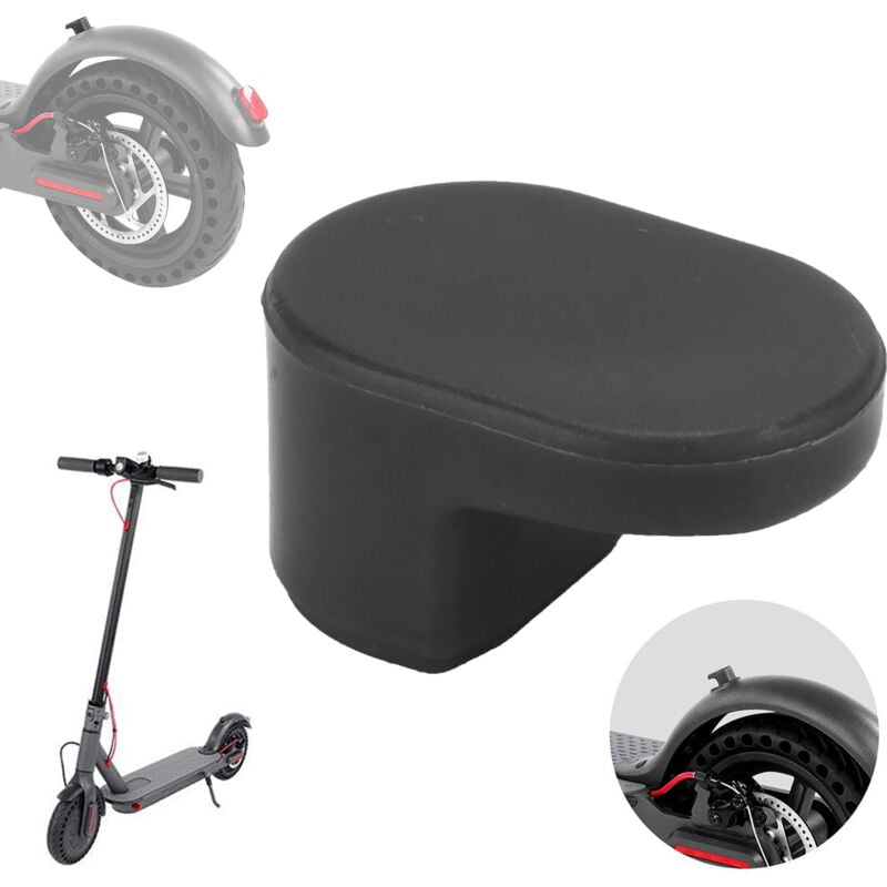 Ej.life - Elektroroller Kotflügel Hinten Hakenabdeckung Roller Schutzblech Stecker Ersatzteile für M365/Pro/Pro2 Roller(Schwarz)