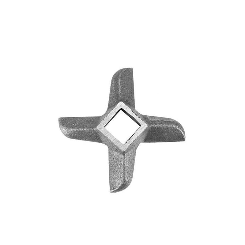Ej.life - Fleischwolf Klinge, Haofy Edelstahl Fleischwolf Messer Cutter Ersatz für Schleifmaschinen, Fleischwolf Ersatzteil Kreuzmesser zum