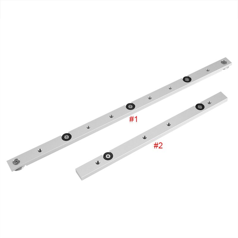 Gehrungsstange, Führungsschiene Tischkreissäge aus Aluminiumlegierung t Nut Schiene Holzbearbeitungswerkzeug, Langlebig Im Gebrauch, Gehrungslehre