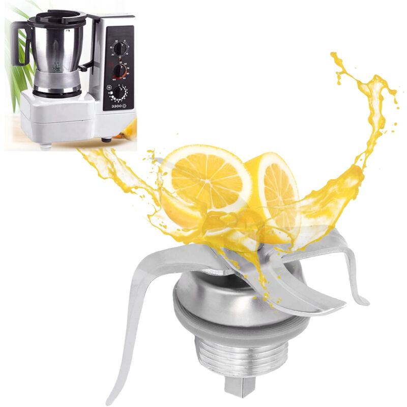 Ej.life - Gugxiom Mixer Blade Food Grade Edelstahl Juicer Blades Ersatz für Thermomix 3300