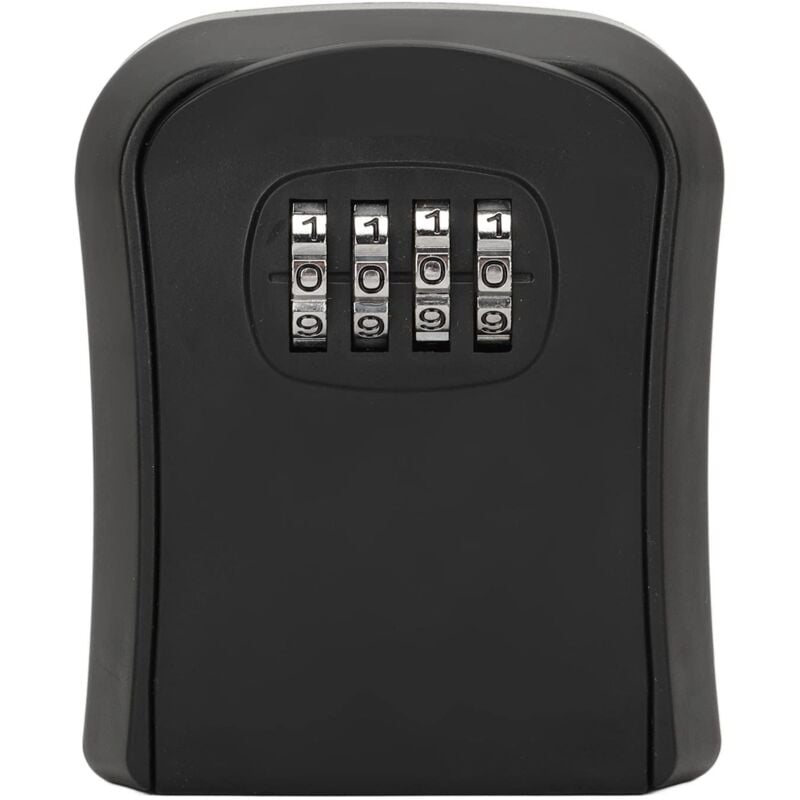 Ej.life - Kombination Lock Box, Wall Mounted Key Lock Box mit 4 stelligen Passwort, wasserdicht Schlüssel Lagerung Lock Box Unterstützung 5 Schlüssel