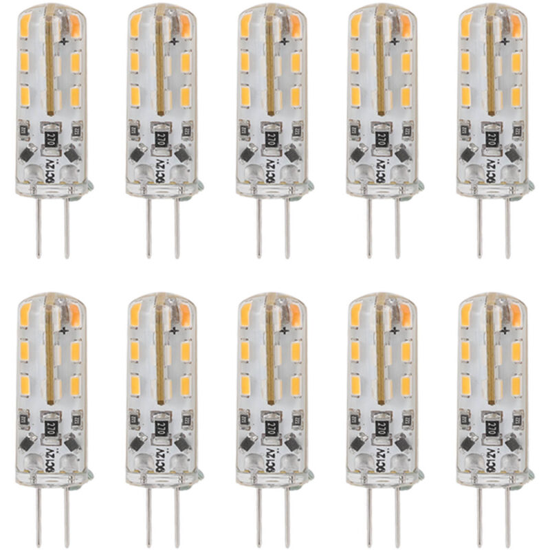 Leuchtmittel led, G4 led Leuchtmittel Silikon für Rasenleuchten für Kabinenbeleuchtung - Ej.life