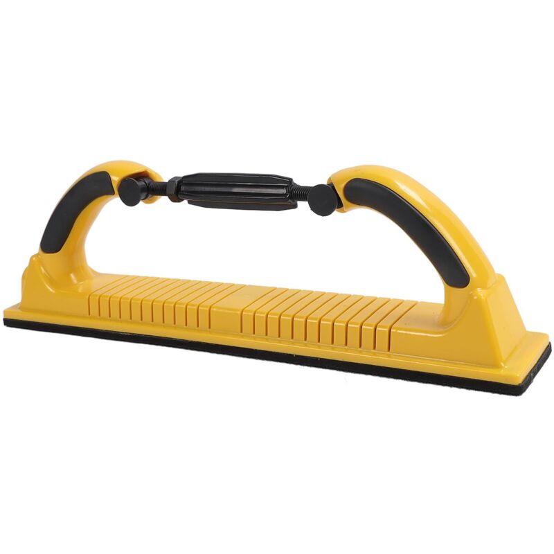 Longboard Hand-Schleiffeilenblock, Verstellbarer Radius, Flexibler Handschleifer, Schleiffeilenblock, Handschleifer mit Griff, Staubabsaugung,