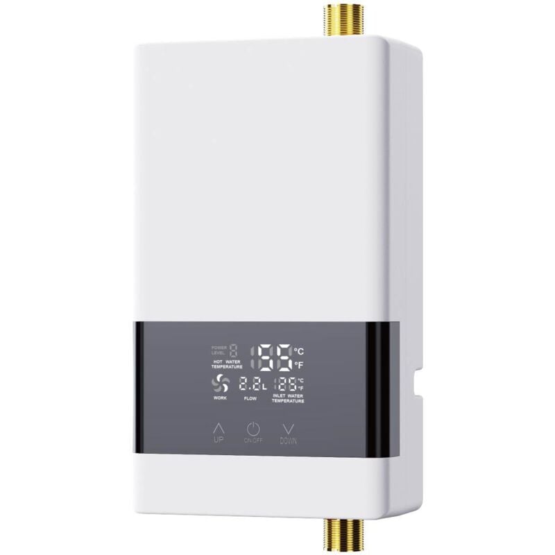 Mini elektronischer Durchlauferhitzer, 220 v, 6 kW, Durchlauferhitzer für Badezimmer, Küche - Ej.life