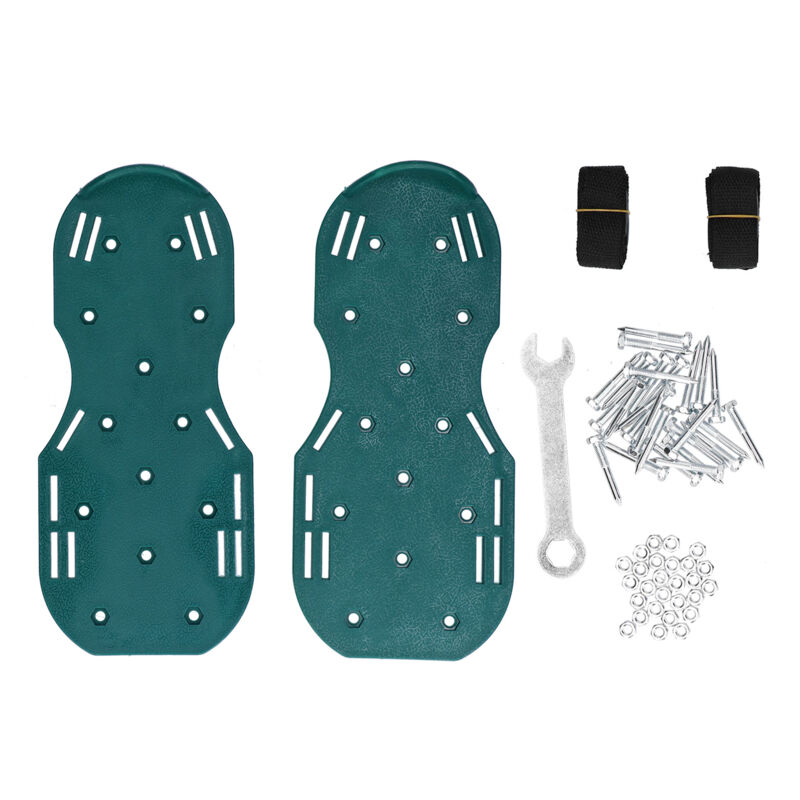 Rasenbelüfter Sandalen Gras Spikesturf Schuhe Boden Spikes Garten Copolypropylen Eisen Selbstnivellierend Epoxidharz Grün - Ej.life