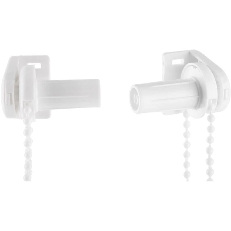 Ej.life - Rollo Halterung Fenster,17mm Klemmfix Roller Blind,Rollo Kettenzug Ersatz Seitenzugrollo Reparatur Fitting Kit mit Kette