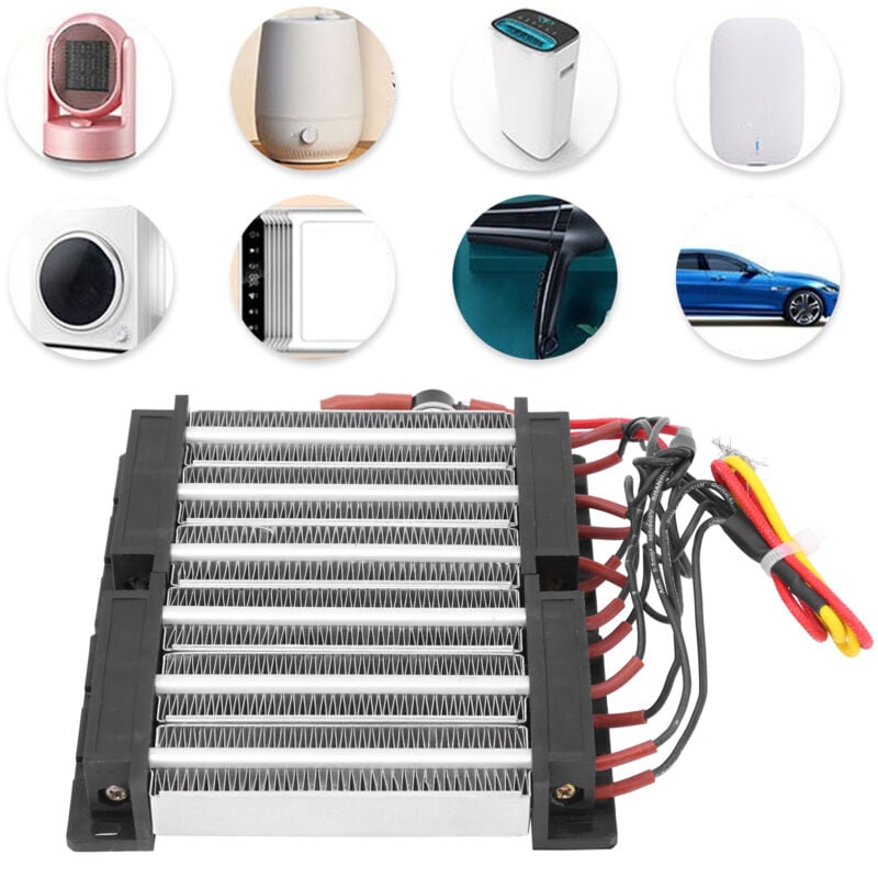 Shanbor Isolierte PTC-Heizung Niedriger Wärmewiderstand Thermostatische Sicherheit Heizteile Hohe Sicherheit für Autoheizung von Klimaanlagen