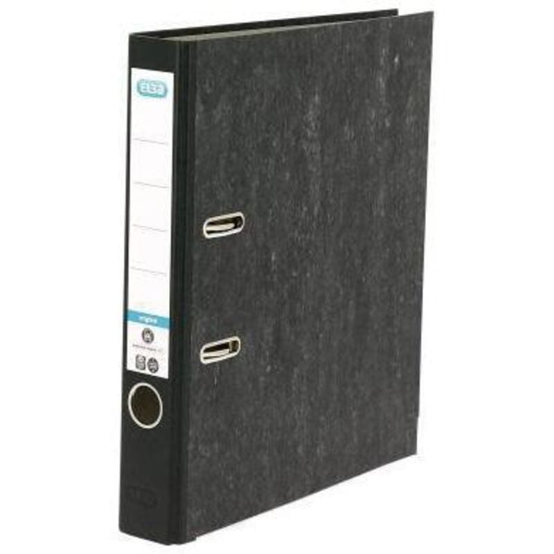 Elba - Ordner smart 50mm din A4 Werkstoff: Papier Material der Kaschierung außen: Papier Material der Kaschierung innen: Papier schwarz