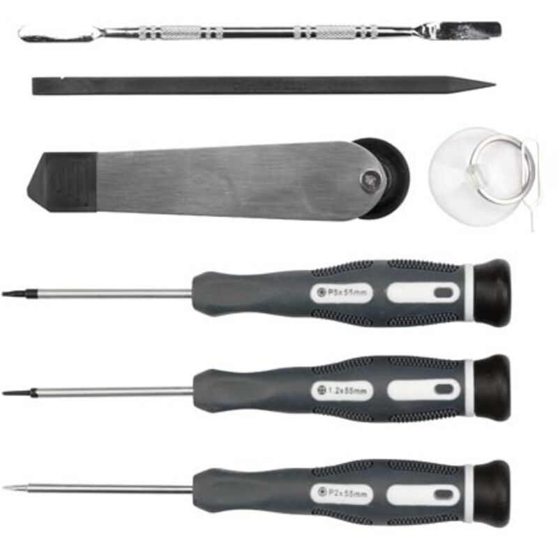 Werkzeugset zum öffnen von handys - 8-tlg.