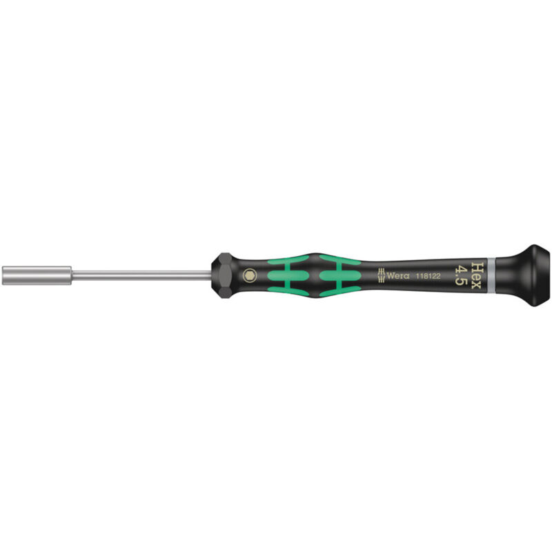 Elektronik-Schraubendreher Außensechskant 4,5 mm - Wera