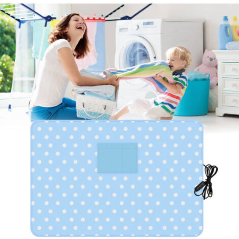 Elektrische Heizdecke bis zu 5 Stunden, automatische Abschalttimer, Überhitzungsschutz, maschinenwaschbar, elektrische USB-Heizdecke für Auto,