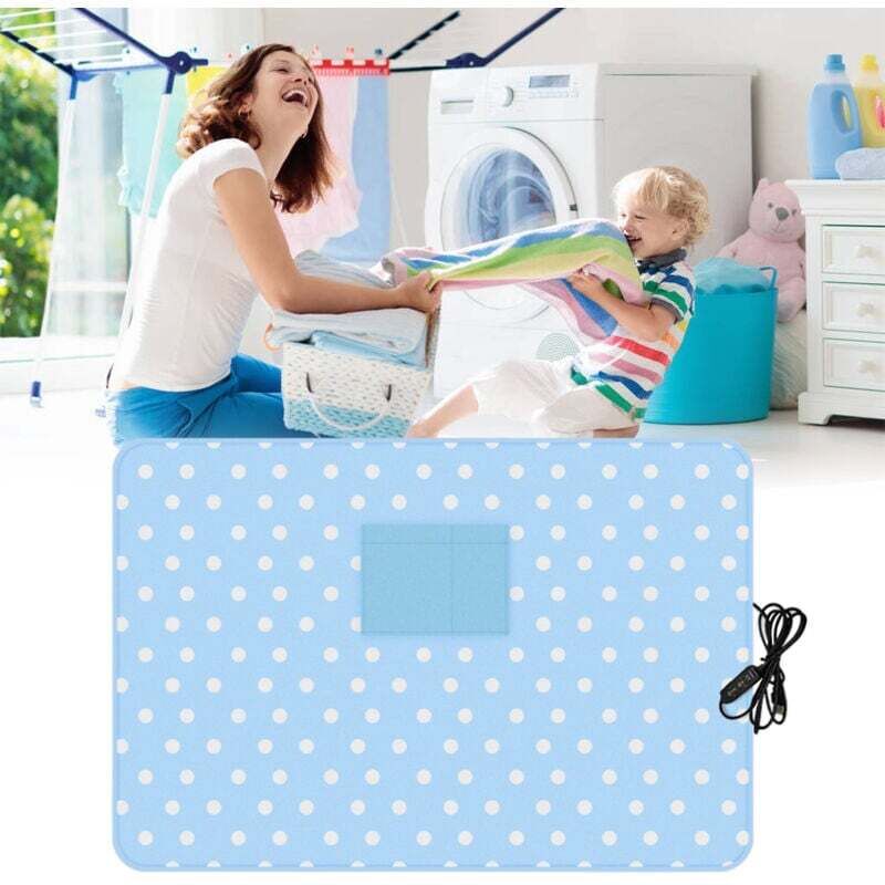 Elektrische Heizdecke für bis zu 5 Stunden, automatische Abschaltfunktion, Überhitzungsschutz, maschinenwaschbar, USB-Heizdecke fürs Auto, Heizdecke