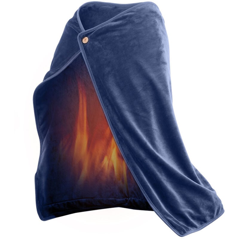 Elektrische Heizdecke für den Winter, USB-Flanell, 5 V, Ladefunktion, Heizdecke, beheizter Schal, elektrische Heizdecke, Heimheizung, Knieschoner,