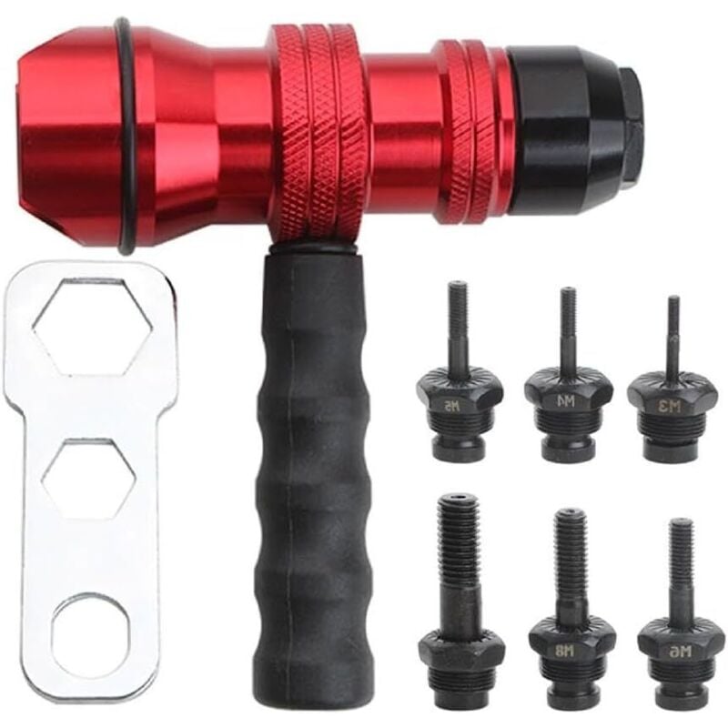 Elektrische Nietpistolen Nietmutternpistolen-Adapter Elektrische Nietmutternpistolen M3-M10 Manuelle Nietpistolen Elektrische Bohrmaschine