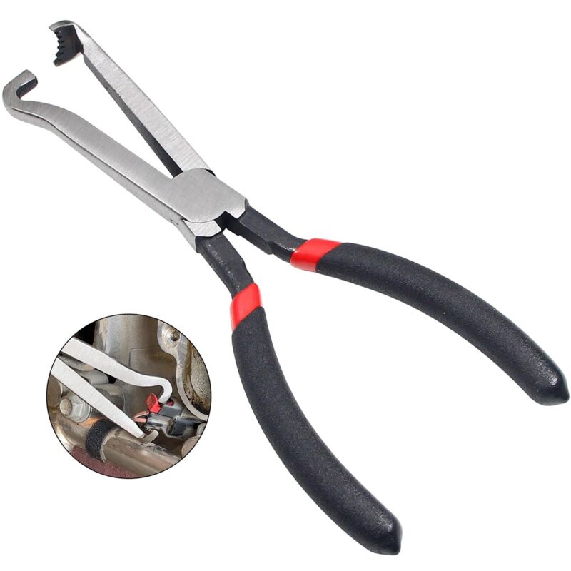 Elektrische Trennklemme, 8-Zoll-Kfz-Anschlussklemme für Luftqualitätssensoren, Kraftstoffeinspritzdüsen, Zündspulen und andere Kfz-Teile (rot)