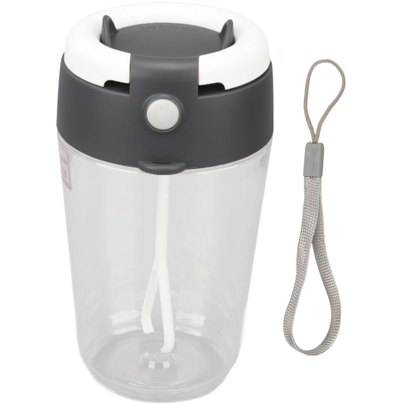 Elektrischer 400-ml-Mixbecher mit integriertem Behälter, auslaufsicherer Proteinpulver-Mixer fürs Fitnessstudio