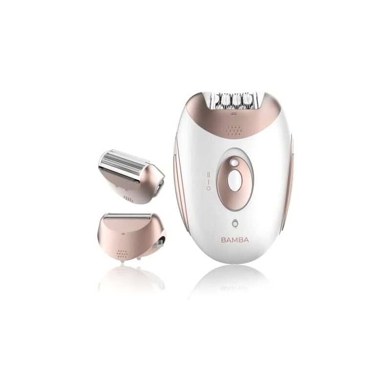 Epilierer destarter mit Lithiumbatterie und zwei Köpfen .