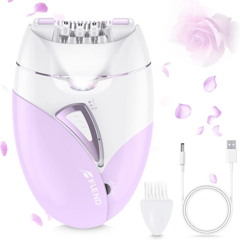 Elektrischer Epilierer für Frauen, 36 Präzisionspinzetten, wiederaufladbar, Micro-Grip-Pinzettentechnologie, Bikini-Trimmer, elektrischer