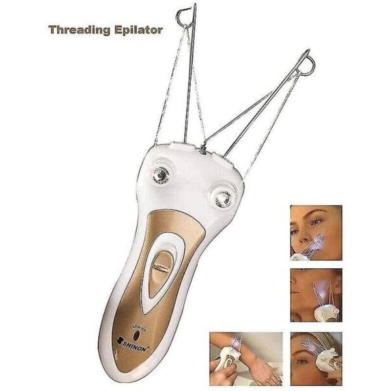 Elektrischer Gesichtshaarentferner, Epilierer mit Schaft, Epilierer mit Baumwollfaden, wiederaufladbarer Epilierer, Rasierer